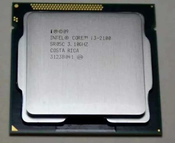 Процессор Intel Core i3-2100 (3,1 ГГц, LGA 1155, 3 Мб, 2 ядра)