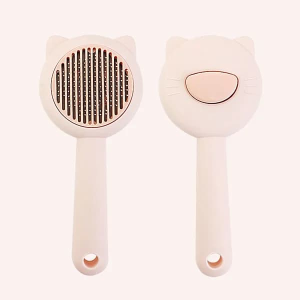 Расческа для животных, Cat head comb Pink