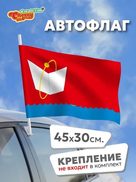 Флаг 45x30 Фрязино (Московская область)