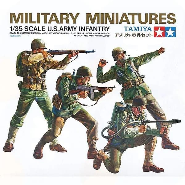Tamiya 35013 1/35 Пехота армии США