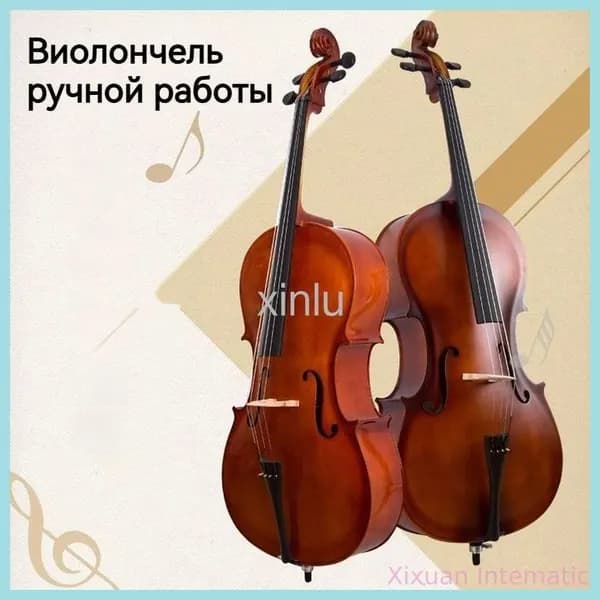 виолончель ручной работы 1/4
