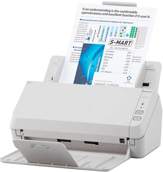 Сканер Fujitsu SP-1120N (PA03811-B001). A4, белый