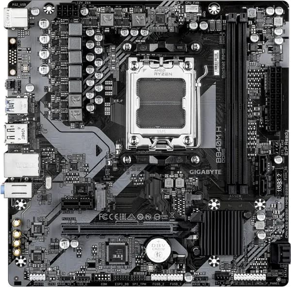 Gigabyte B840M H, AM5, DDR5, Материнская плата