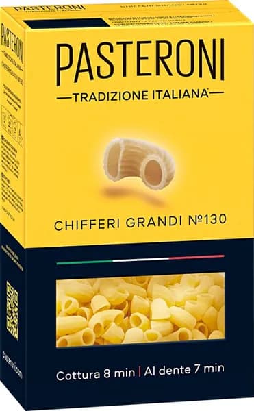 Макароны Pasteroni Chifferi Grandi №130 400г