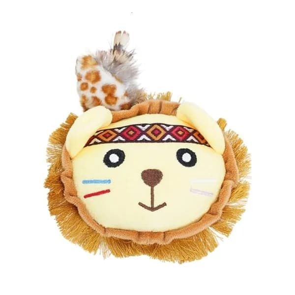 Мягкая игрушка для кошек в форме животного, устойчивая к укусам, - King of Beasts