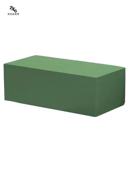 Флористический пенопласт для цветов, 1 шт, зеленый, 23x11x7 см, для живых и искусственных композиций, свадебный декор
