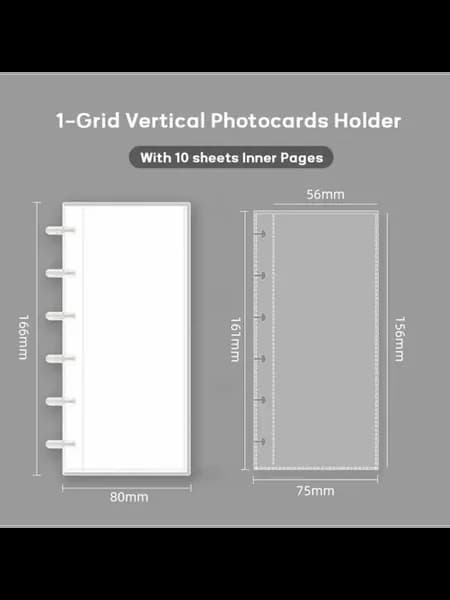 Прозрачный держатель для фотокарточек 1-Grid, Цвет 2