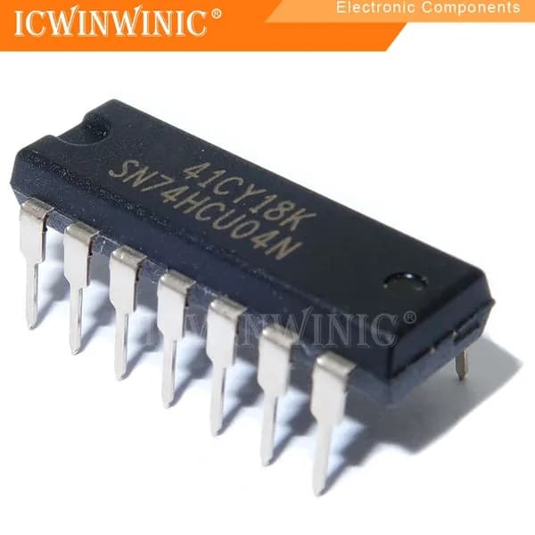 2шт 74HCU04AP 74HCU04 DIP-14 Интегральная схема
