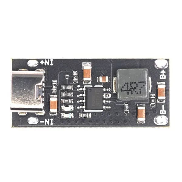 Плата зарядки полимерных литий-ионных аккумуляторов 3 А, вход USB-C, выход 4,2 В