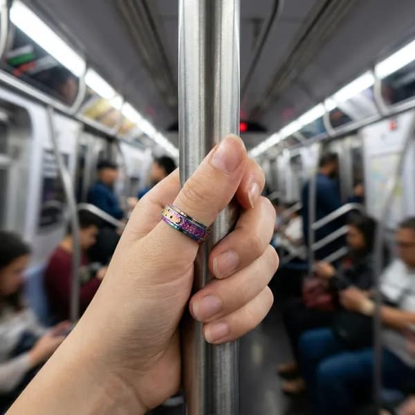 Вращающееся кольцо из титановой стали для снятия стресса