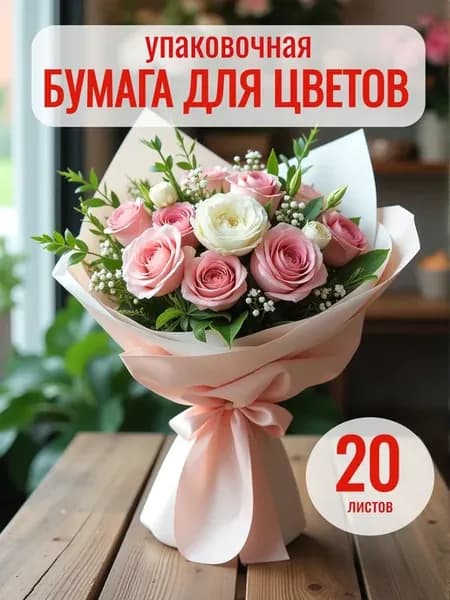 Упаковочная бумага подарочная упаковка пленка для цветов