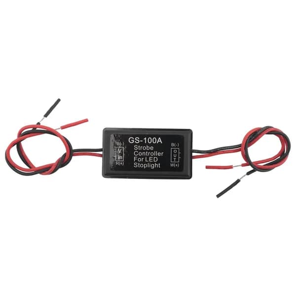 Контроллер мигания стоп-сигнала GS-100A , 100A, светодиодный / универсальный, водонепроницаемый.