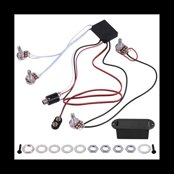 (G V X R)-EQ-B2T EQ Preamp Circuit Electric Coil Guitar Pickup Аксессуары Для Электрогитары Active