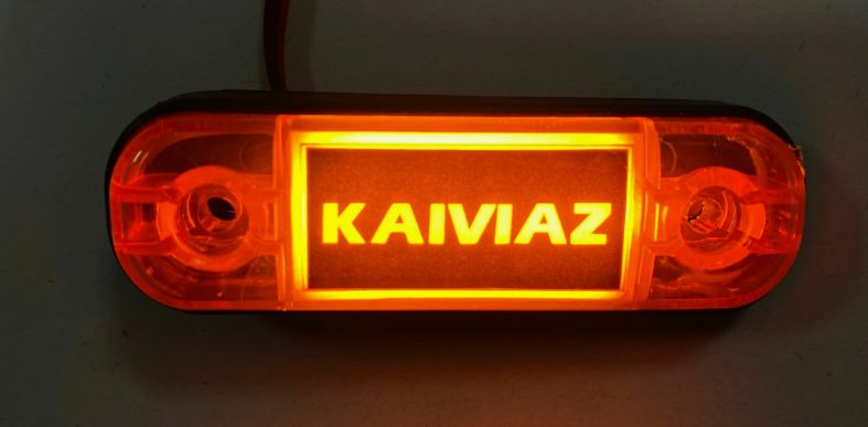 Габарит светодиодный mini neon led kz желтый 24v (27114)