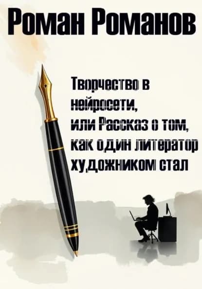 Творчество в нейросети, или Рассказ о том, как один литератор художником стал | Романов Роман | Электронная книга