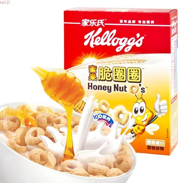 Сухие завтраки Kellogg's Froot Loops из Таиланда, импорт 2026 года