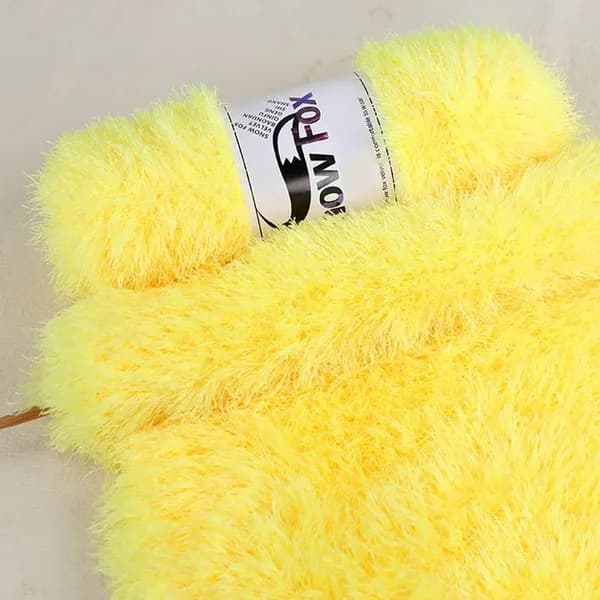 Пряжа из искусственного меха норки,для шапки и шарфа,1 кусок,98 г