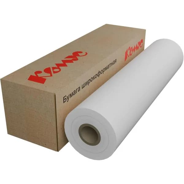 Бумага широкоформатная InkJet 70г 620ммх175 76мм