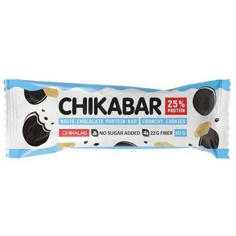 Батончик протеиновый Chikalab Печенье с кремом, 60г - 5 шт.