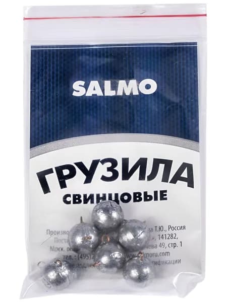 Груз-головки Salmo ЧЕБУРАШКА с развернутым ушком 18 гр, 6 шт.