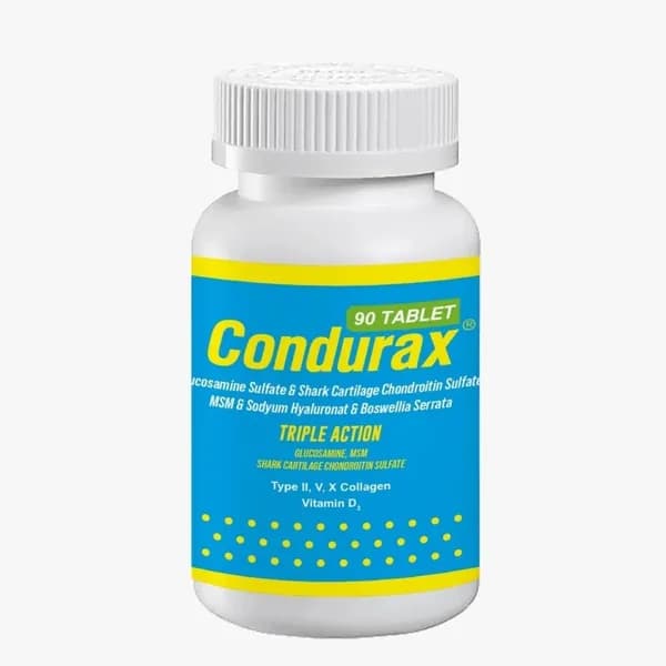 Chondurax Glucosamine Chondroitin для лечения заболеваний мышц и суставов 90 таблеток