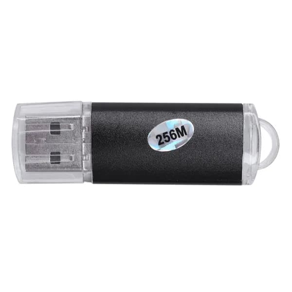 256 MB USB 2.0 Вспышка U диск черный
