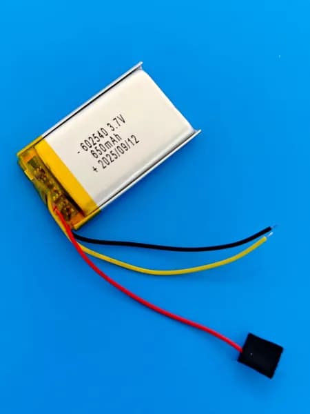 Аккумулятор подходит для видеорегистратора INTEGO CONDOR 3.7v 650mAh 3pin 3 провода (совместимая батарея универсальная) Терабайт Маркет