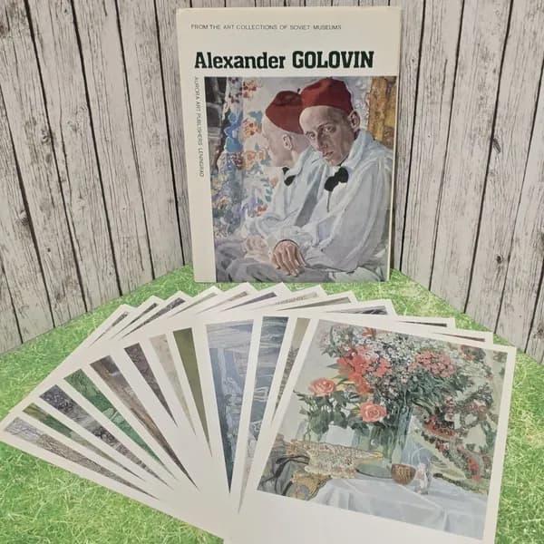 Набор открыток Alexander Golovin (16 шт) 1988 г.