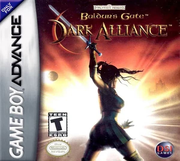 Baldur's Gate: Dark Alliance (Врата Балдура: Темный Альянс) GBA, рус.версия (Platinum) 64K-017
