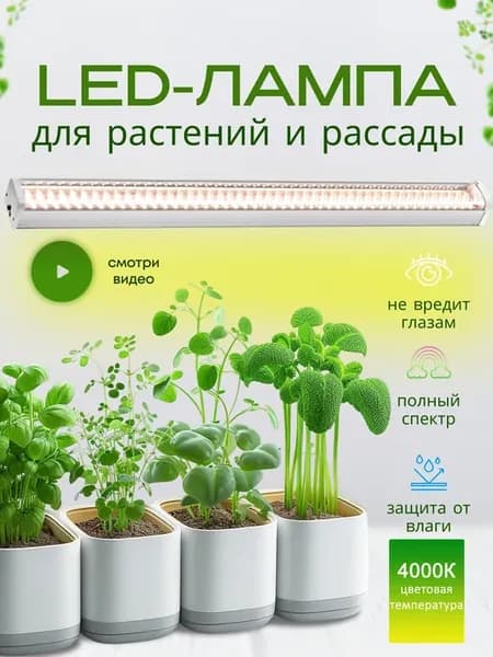 Фитолампа для растений и рассады