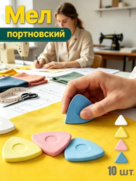 Мелки, цветов: 10 шт.