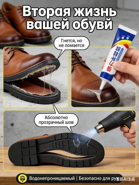 Клей хозяйственный 30 мл 0.03 кг, 1 шт.