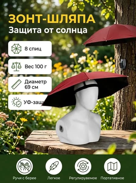 Зонт Полуавтомат