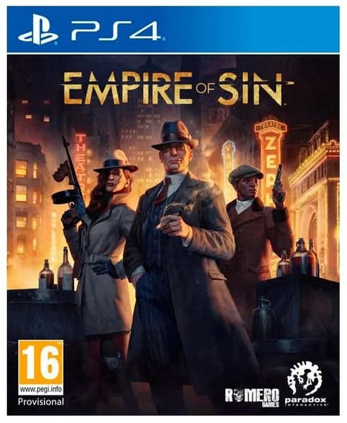 Игра Empire of Sin Day One Edition (PlayStation 4, PlayStation 5, Русские субтитры)