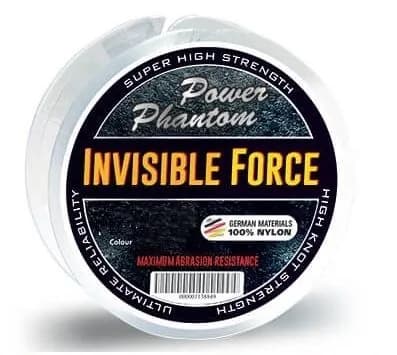 Леска Power Phantom Invisible Force FLUO 0,18mm, 4,6kg 100m, 1 штука