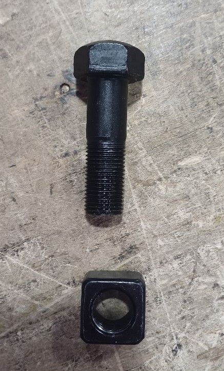 Болт башмачный с гайкой M16x51 ZU-671651 ZMG