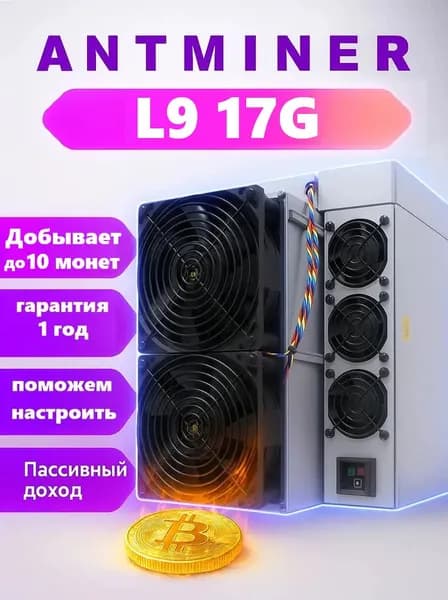 асик майнер ANTMINER L9 17G