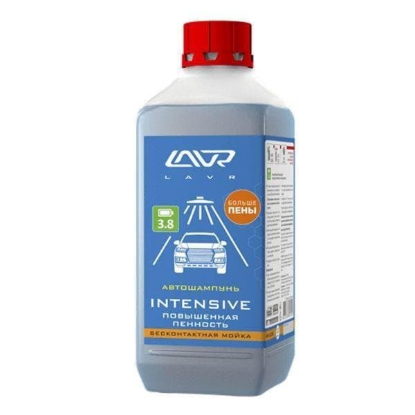 Автошампунь для бесконтактной мойки "LIGHT" базовый состав 3.0 (1:20-1:50)LAVR Auto shampoo LIGHT 1 л