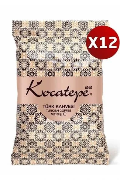 Турецкий кофе Kocatepe 100 гр, фольга, 12 упаковок