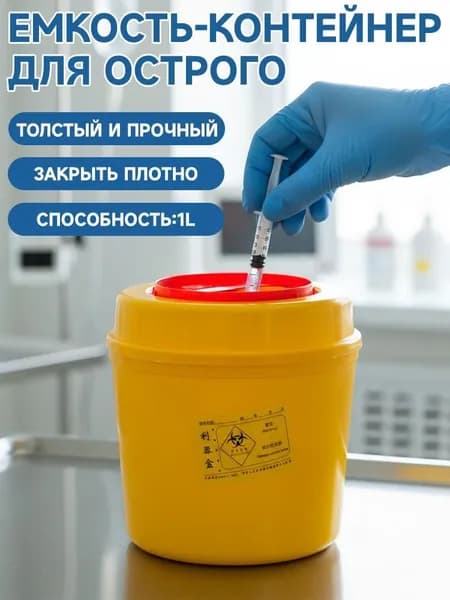 Мусорное ведро, 1 л