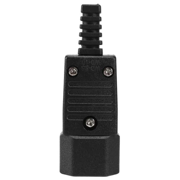 New-Черный IEC-320 C14 Штекерная розетка переменного тока 250V 10A