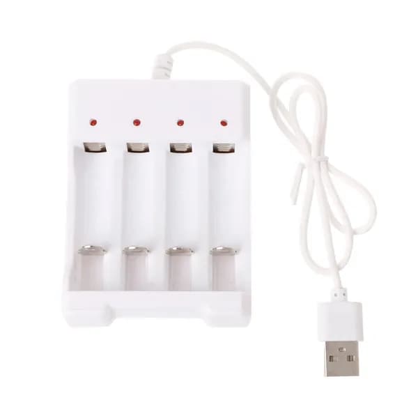 4 слота USB -зарядное устройство.