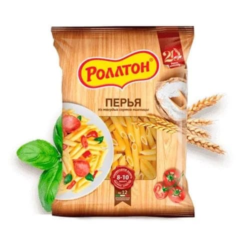 Макаронные изделия Роллтон Перья 400 г,1 штук
