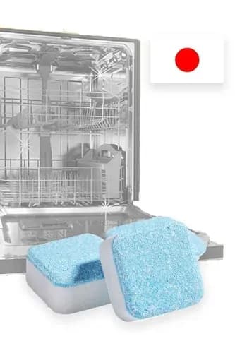 Очиститель для посудомоечных машин Bluelet, 3 таблетки, Япония