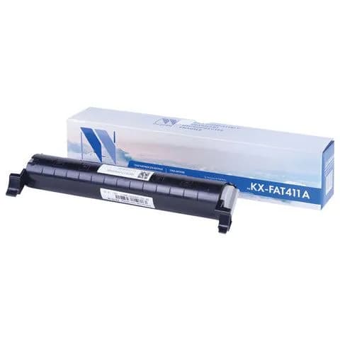 Тонер-картридж NV PRINT, PANASONIC KX-MB1900/2000/2020/2030, 2000 стр., черный (NV-KX-FAT411A)