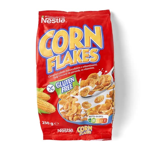 Хлопья Corn flakes кукурузные, Nestle, 250 г, Польша