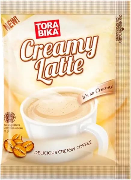 Кофейный напиток Torabika Cremy Latte латте 30г