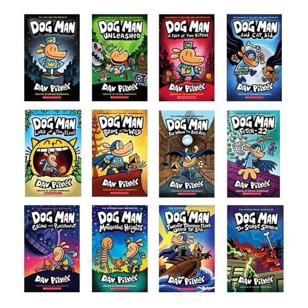 DOGMAN (Книги 1-12) Твердый переплет в медной бумажной обложке | Pilkey Dav