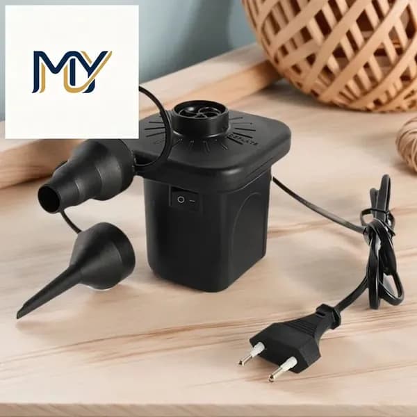 Электрический воздушный насос с 3 насадками, насос для надувания/дефлятора матраса
