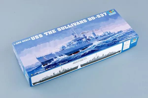 Trumpeter 1/350 05304 USS Салливаны DD-537Корабль